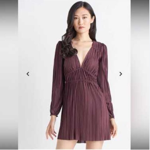 Zara Plisse Dress - S - Picture 1 of 2